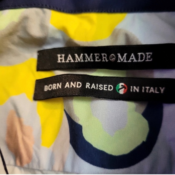 HAMMER MADE Button Down Dress Shirt.
Size 42/16.5. Made in Italy. - Picture 4 of 10